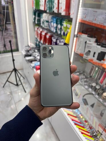 Apple iPhone: IPhone 11 Pro, 64 GB, Matte Midnight Green — 1