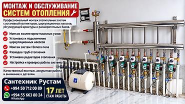 santexnik işi: Santexnik Rüstəm Сантехник Рустам Bakıda və digər şəhərlərdə — 4
