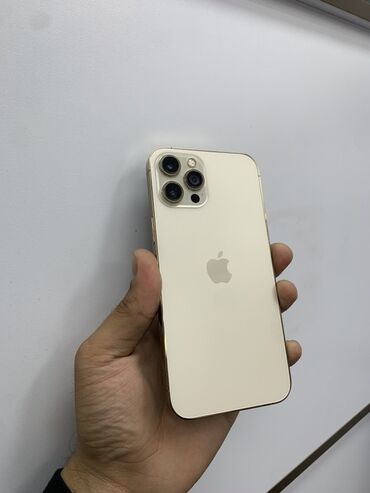 поко f6 про цена бишкек: IPhone 12 Pro Max, 256 ГБ, Золотой, 100 %