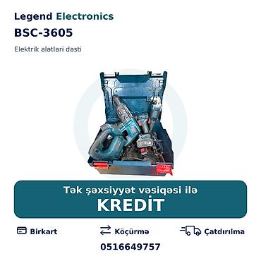 boyama seti: Elan başlığı: Elektrik alətlər dəsti BSC-3605, 36V Elektrik alətləri — 1