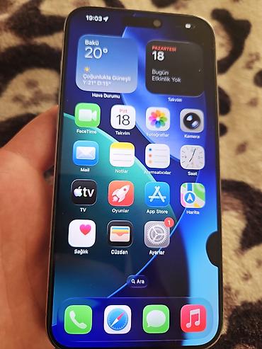 Apple iPhone: IPhone 15 Pro Max, 256 GB, Natural Titanium, Face ID — 9