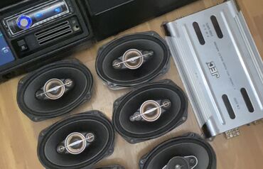 ucuz soyuducu: Avtomobil üçün audio sistem dəsti Tərkib: - JEC 2500w 4 eded içi