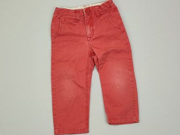czerwone spodnie dla chłopca: Spodnie jeansowe, Gap, 1.5-2 lat, 92, stan - Zadowalający