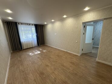 квартиры под псо бишкек: 1 бөлмө, 33 кв. м, Жеке план, 3 кабат, Евроремонт