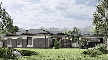 Продажа домов: 4 комнаты, 250 м², 6 соток, Бишкек, Оскон-ордо ж/м Собственник — 1
