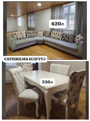 İşlənmiş, Künc divan, Qonaq otağı üçün, Açılmayan, Azərbaycan