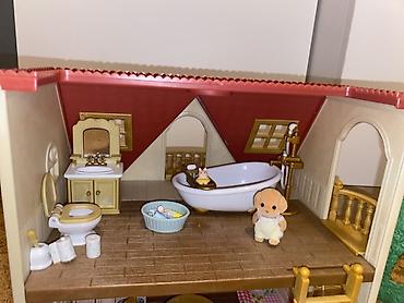 Kućice za lutke: Komplet kućice za igru sa nameštajem i dodatnom scenografijom za — 6