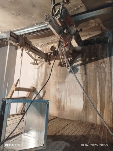 Beton işləri: Səssiz tozsuz səliqəli kəsim. Beton katlavan monolit kubik — 15