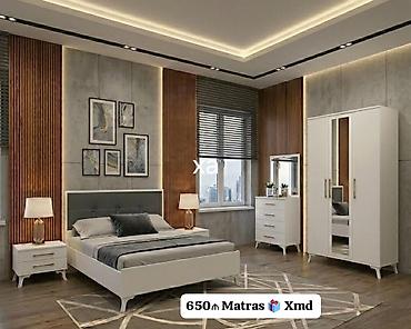 стенка для спальни: Müasir yataq otağı dəsti Komplektin tərkibi: - İki nəfərlik çarpayı — 1