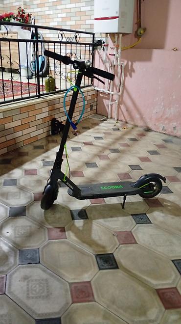 elekt: Scooter hec bir problemi yoxdur bidənə təkərləri yeyilib onada endirim — 1
