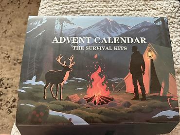 advent: Advent Calendar: The Survival Kits — туристический адвент‑набор 24-в-1 — 2