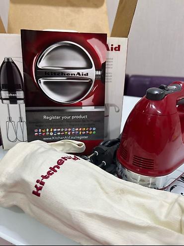 el mikseri: KitchenAid 9 Speed Hand Mixer – əl mikseri Xüsusiyyətlər: - 9 sürət — 1