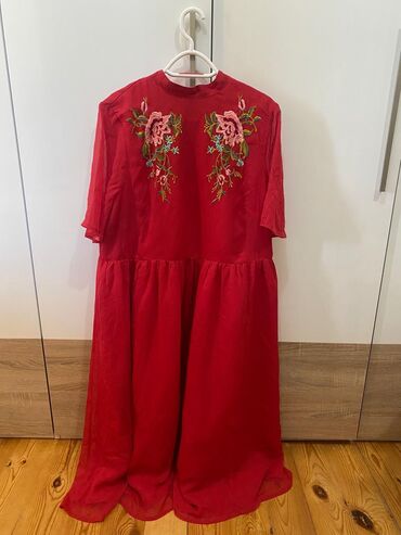 şifon fasonlar instagram: Kokteyl donu, Midi, Asos, 3XL (EU 46)