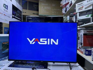 купить пульт для телевизора бишкек: Телевизор Ясин 43G11 Андроид гарантия 3 года, доставка установка