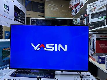 Телевизоры: Телик Телевизор Ясин 43G11 Андроид гарантия 3 года, доставка — 21