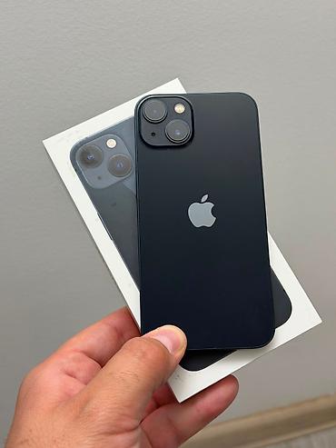 IPhone 13, 128 GB, Qara, Zəmanət, Kredit, Simsiz şarj