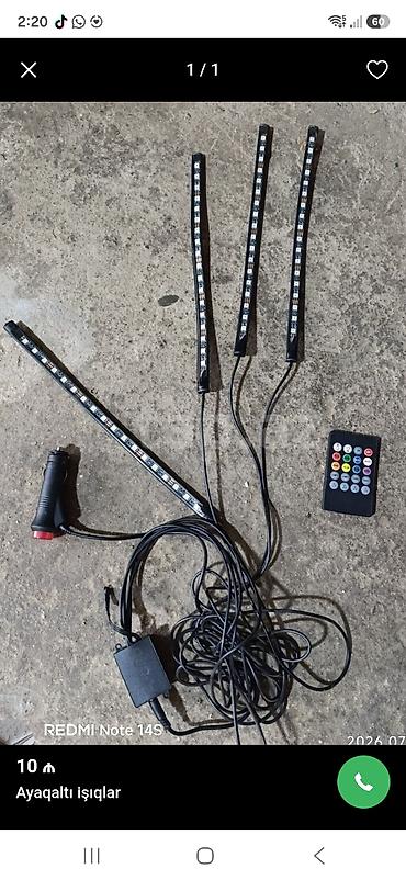 kreditle avtomobil: 055-341-21-79 Whatsapp aktivdirAyaqaltı led işıqlar 18diot arxasının — 1