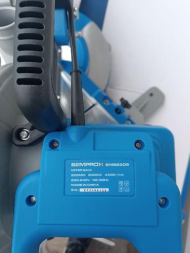 Углорезы: Торцовочная пила с протяжкой SEMPROX SMS2505 - Диаметр — 3