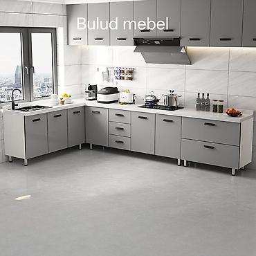 kreditle taxta: Sifarişlə mətbəx dəsti, Özü çəkən petlələr, Mat laminat, Kredit var, Pulsuz çatdırılma — 4
