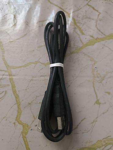 cat 5 kabel: USB A – USB B kabeli - Konnektorlar: USB Type‑A (standart kişi) → USB — 1