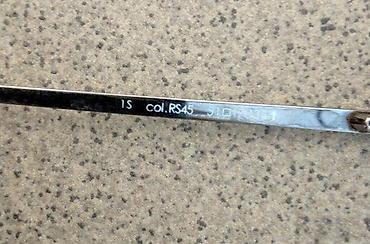 Naočare: Fielmann TITANIUM MC 320 FLEX dioptrijski ram. TITAN 100%. Fielmann — 4