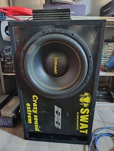 тайота филдер: Сабвуферный комплект SWAT Car Audio - Сабвуфер SWAT в корпусе — 1