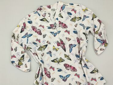 eleganckie białe bluzki z krótkim rekawem: Shirt, L (EU 40), condition - Good