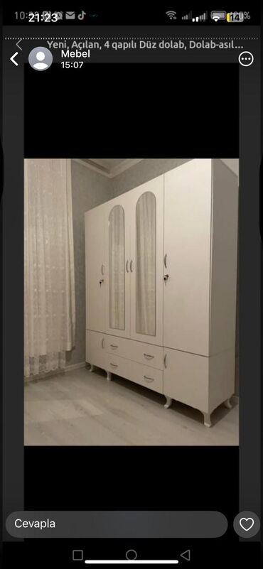 Dolablar: Yeni, Açılan, 3 qapılı Düz dolab, Qarderob, paltar dolabı, Türkiyə -da lalafo.az — 21 Dolablar: Yeni, Açılan, 3 qapılı Düz dolab, Qarderob, paltar dolabı, Türkiyə — 21