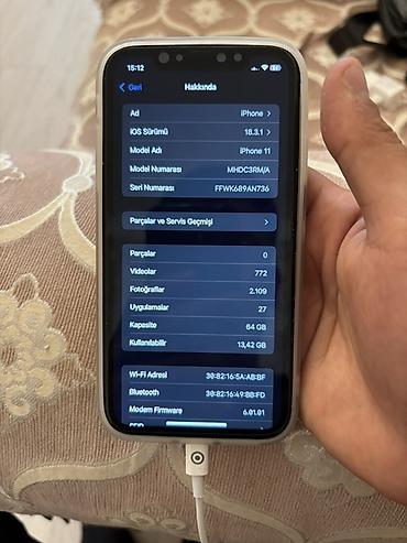 iphone 11 8 256: IPhone 11, 64 GB, Space Gray, Face ID — 3