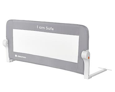quinny buzz: KIKKA BOO Zaštitna ogradica za krevet I am Safe, 102 cm, siva (šifra — 2