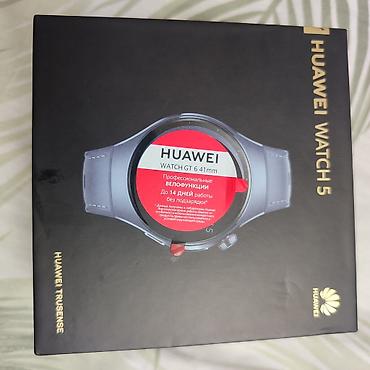 a54 ekran: Новый, Смарт-часы, Huawei, Сенсорный экран, цвет - Голубой — 6
