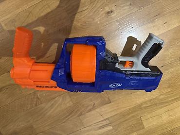 uwaq oyuncaqlari nerf: Nerf SurgeFire şırnaq atan oyuncağı - Rənglər: mavi-göy, narıncı və — 1
