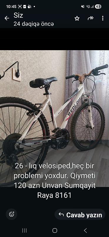 26 lik: 26-lıq dağ velosipedi - Çərçivə: REPLAY brendi, IMPULS seriyası — 1