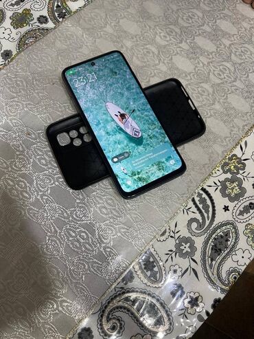 aztelekom sumqayit: Redmi 10, 64 ГБ, цвет - Голубой, Отпечаток пальца