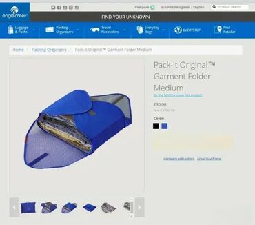 Putni koferi i torbe: *** AKCIJA *** #0904 FOLDER ZA GARDEROBU Eagle Creek Pack-It Folder; — 6
