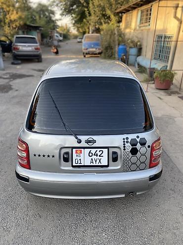 задний бампер нексия 2: Nissan March: 2000 г., 1 л, Автомат, Бензин, Хэтчбэк — 1
