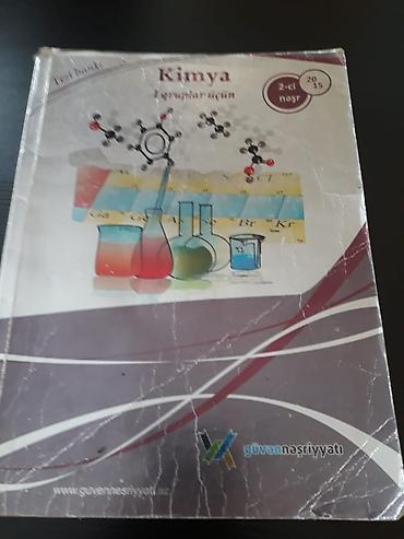 dərs kitabları: " Kimya" ders vesaitleri. Есть еще разные учебники,тесты по всем — 10