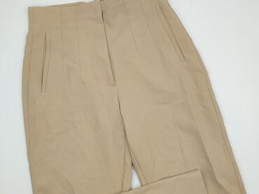 Zara, Material trousers for women, size M (EU 38)