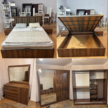 корпусная мебель в рассрочку: İkinəfərlik çarpayı, Dolab, Termo, 2 tumba, İşlənmiş