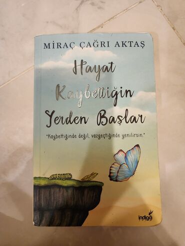 Digər kitablar və jurnallar: Məhsul: Kitab – “Hayat Kaybettiğin Yerden Başlar” Müəllif: Miraç Çağrı