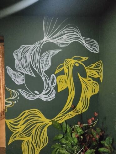 Картины: Настенные рисунки Бишкек 🌟 Профессиональный художник ✅ Рисуем не — 4