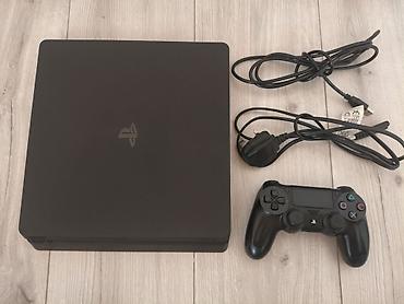 хбокс серия с: PlayStation 4 Slim, черная. 500gb в идеальном состоянии В комплекте — 2