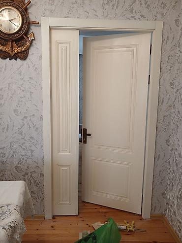 mdf material satışı: Taxta, MDF qapı pilləkən işləri - Material: MDF üzlüklü taxta — 1