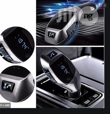 Усилители звука: FM bluetooth модулятор подключается в автомобильный разъем. Аксессуар