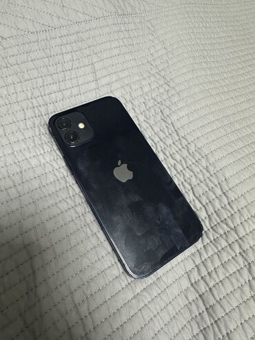 купить айфон 12 бу: IPhone 12, Б/у, 128 ГБ, Pacific Blue, Чехол, 78 %