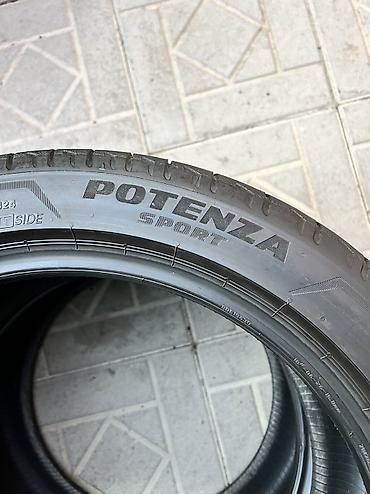 разноширокие: Шины 255 / 40 / R 18, Лето, Б/у, Пара, Германия, Bridgestone — 5