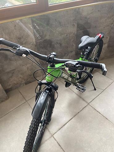 Velosipedlər: Sport Time dağ velosipedi - Rəng: yaşıl-qara - Çərçivə: Sport Time — 1