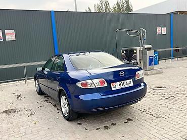 Унаа сатуу: Mazda 6: 2002 г., 2 л, Кол менен иштөөчү, Седан — 8