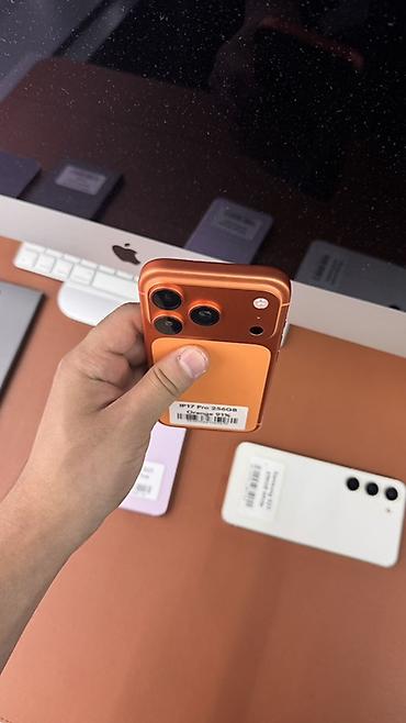 Мобильные телефоны и аксессуары: IPhone 17 Pro, Б/у, 256 ГБ, Оранжевый, 91 % — 4