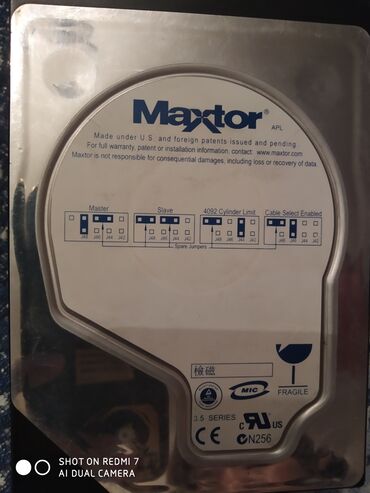 внешние жесткие диски maxtor: Накопитель, Б/у